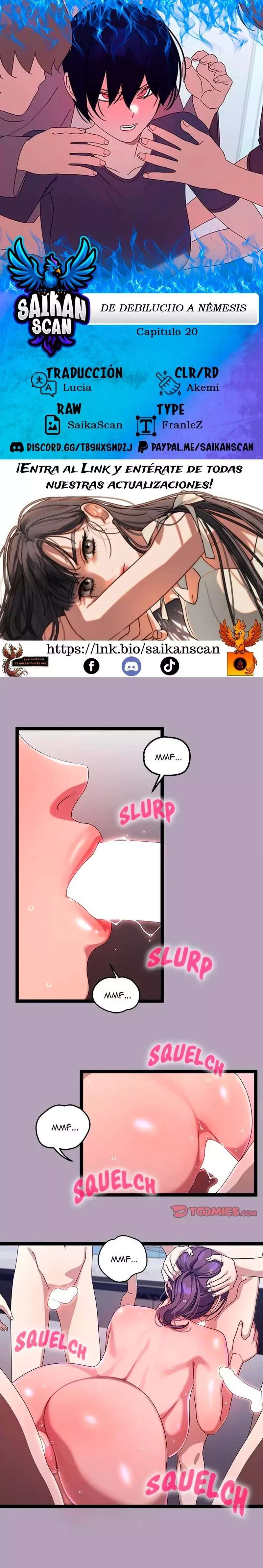 De debilucho a némesis Capítulo 20 - Página 1