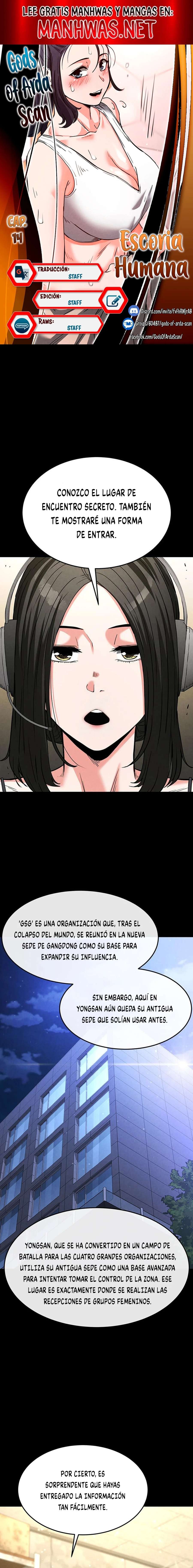 Escoria Humana Capítulo 14 - Página 1