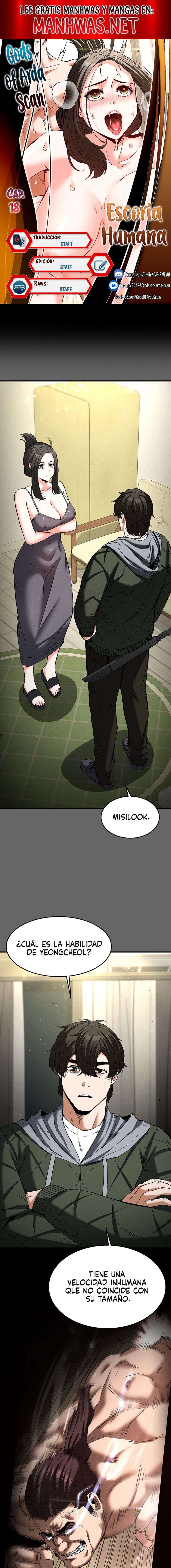 Escoria Humana Capítulo 18 - Página 1