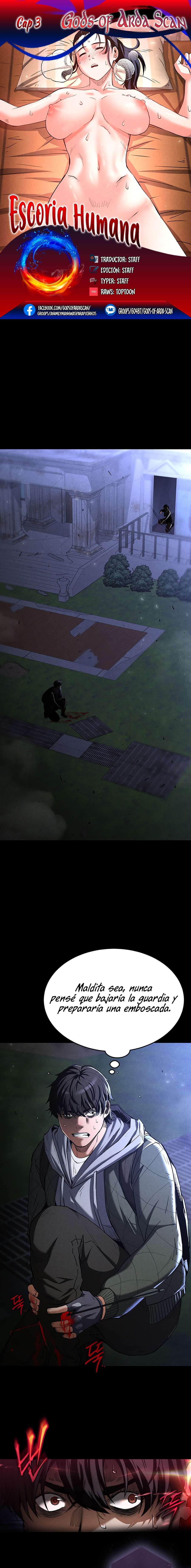Escoria Humana Capítulo 3 - Página 1