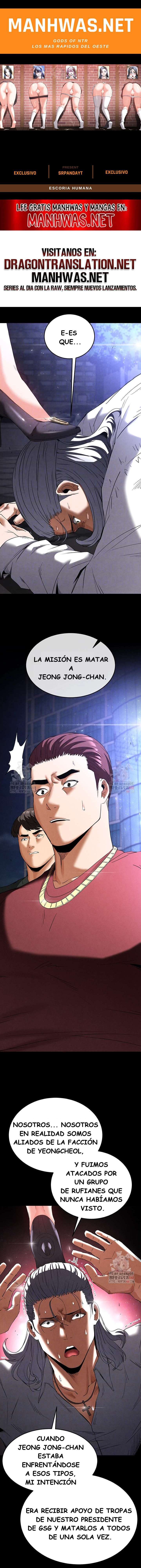 Escoria Humana Capítulo 33 - Página 1