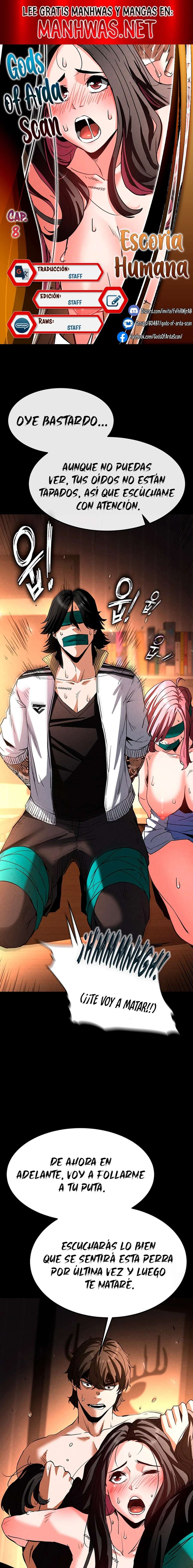 Escoria Humana Capítulo 8 - Página 1
