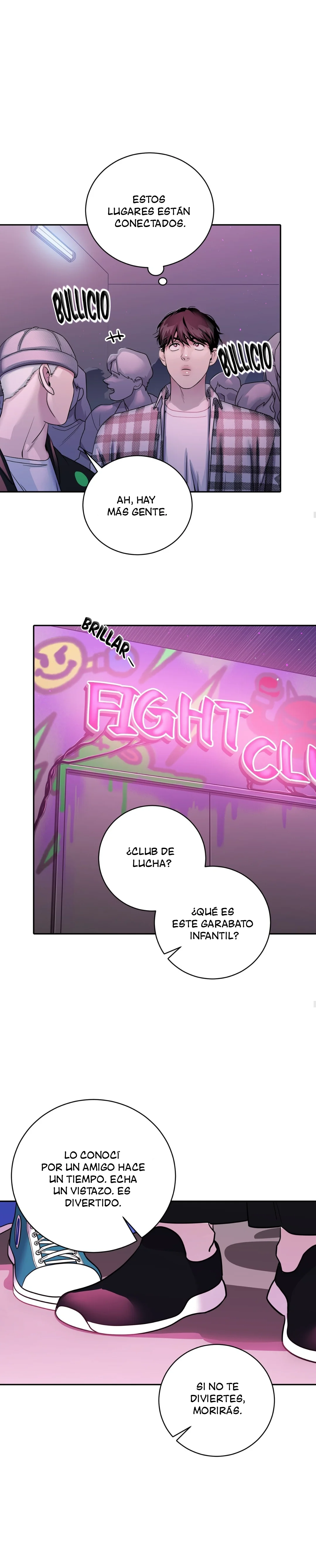 Club de Lucha Capítulo 1 - Página 18