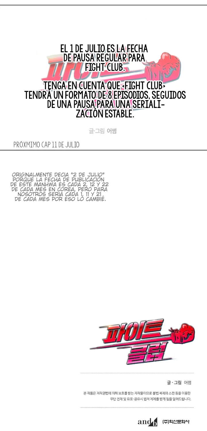 Club de Lucha Capítulo 14 - Página 63