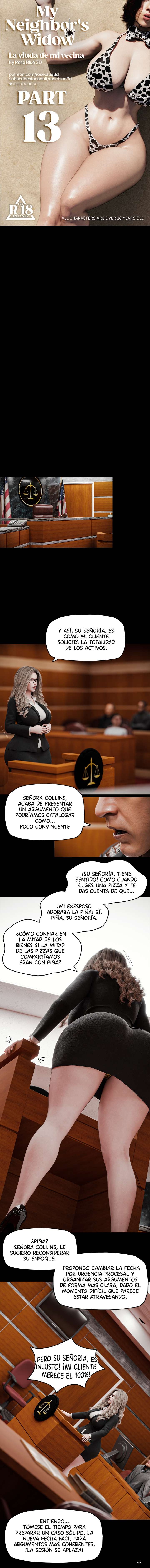 La Viuda de mi Vecina Capítulo 13 - Página 1