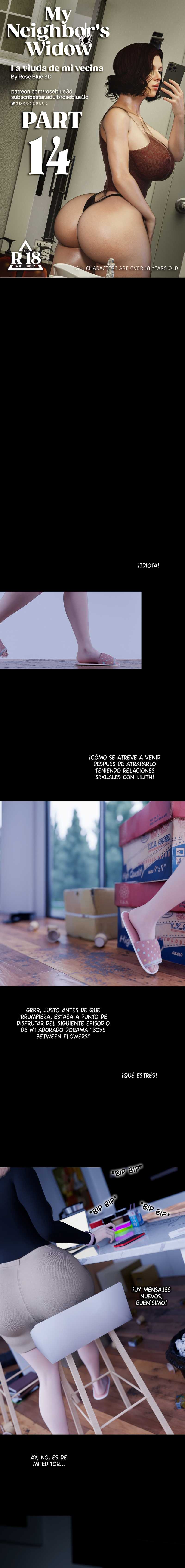 La Viuda de mi Vecina Capítulo 14 - Página 1