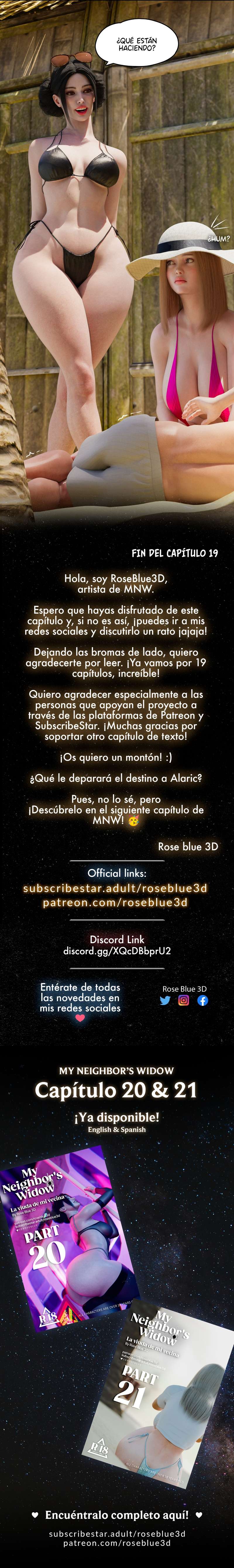 La Viuda de mi Vecina Capítulo 19 - Página 34