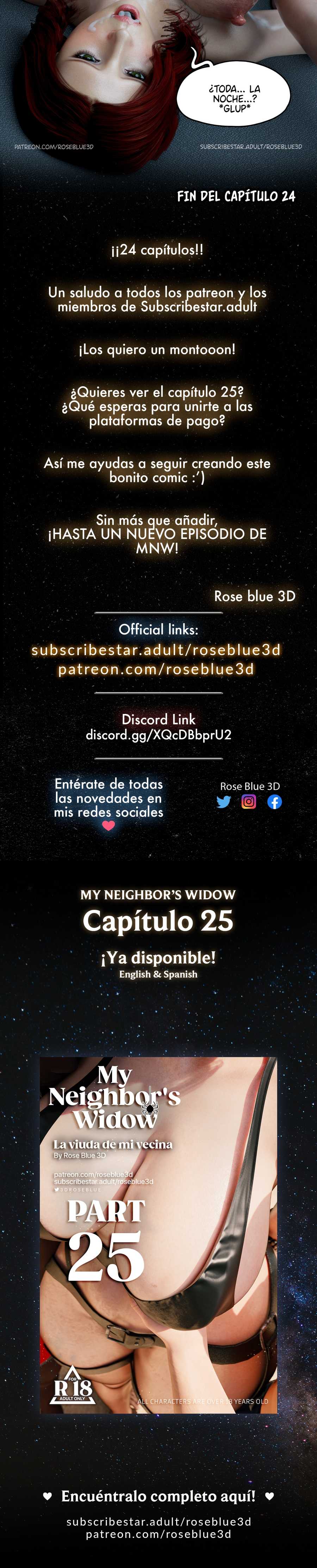 La Viuda de mi Vecina Capítulo 24 - Página 28