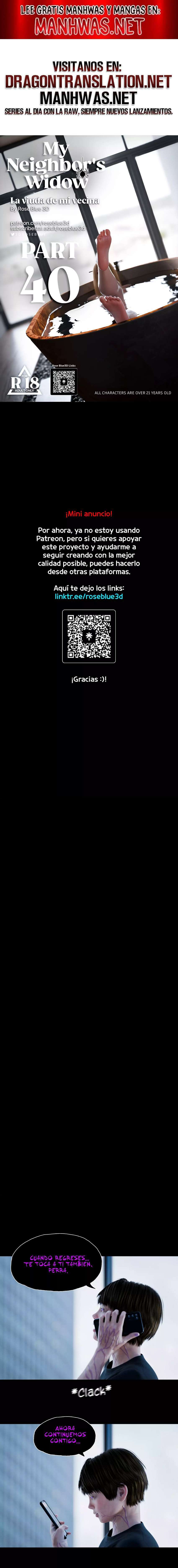 La Viuda de mi Vecina Capítulo 40 - Página 1
