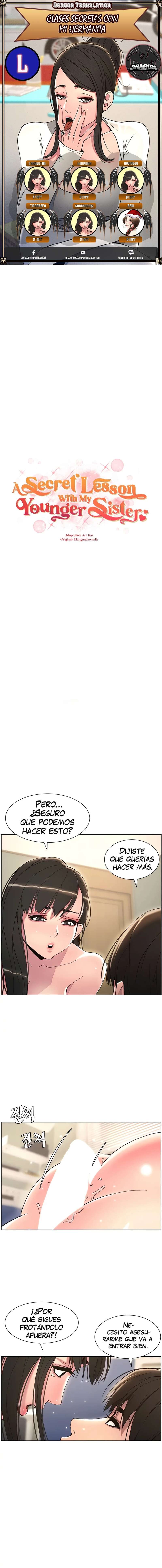 Clases Secretas con mi hermanita Capítulo 11 - Página 1