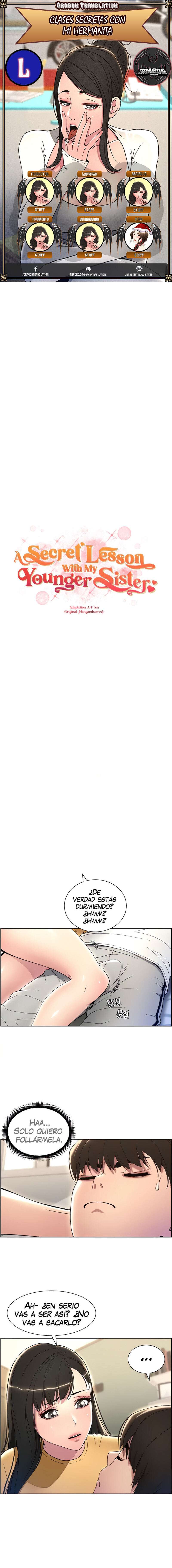 Clases Secretas con mi hermanita Capítulo 17 - Página 1