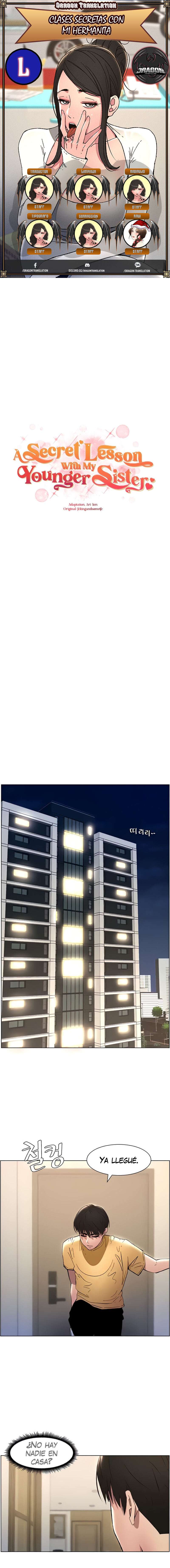 Clases Secretas con mi hermanita Capítulo 21 - Página 1