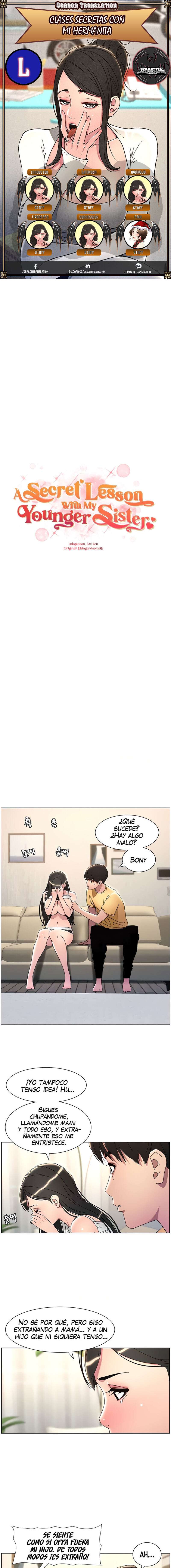 Clases Secretas con mi hermanita Capítulo 22 - Página 1