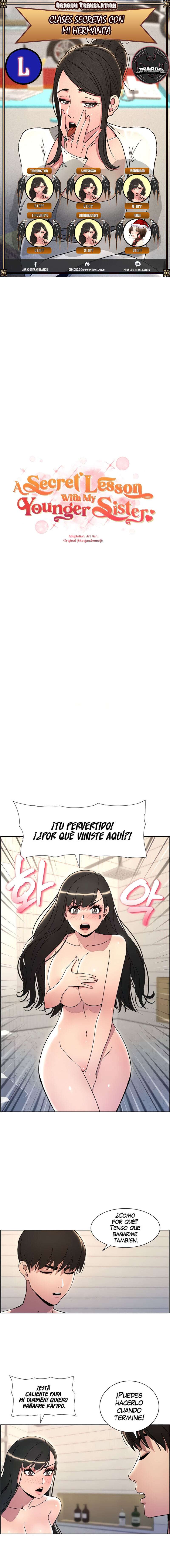 Clases Secretas con mi hermanita Capítulo 23 - Página 1