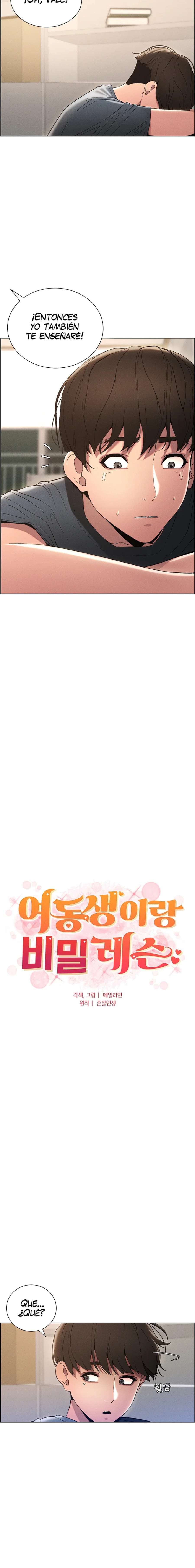 Clases Secretas con mi hermanita Capítulo 3 - Página 6