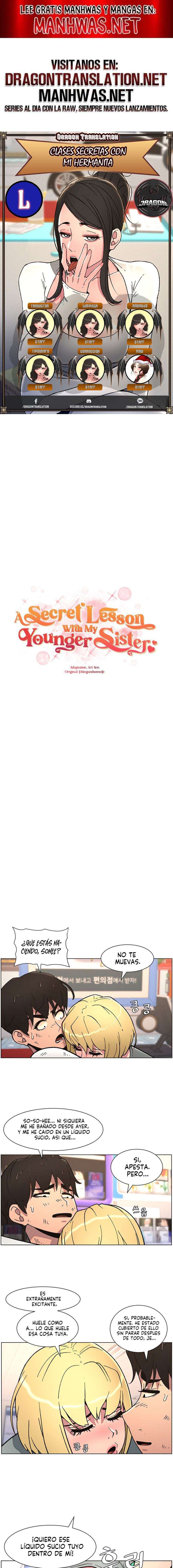 Clases Secretas con mi hermanita Capítulo 57 - Página 1