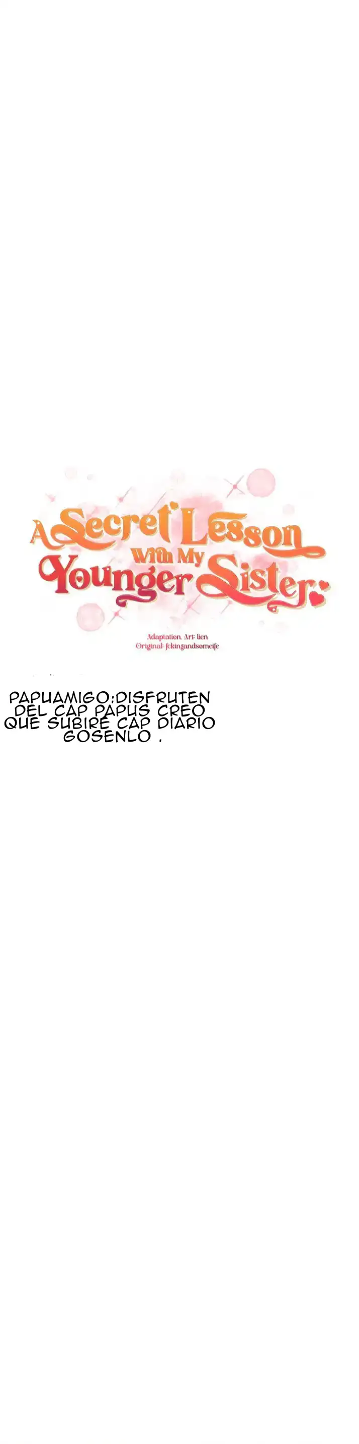 Clases Secretas con mi hermanita Capítulo 86 - Página 4