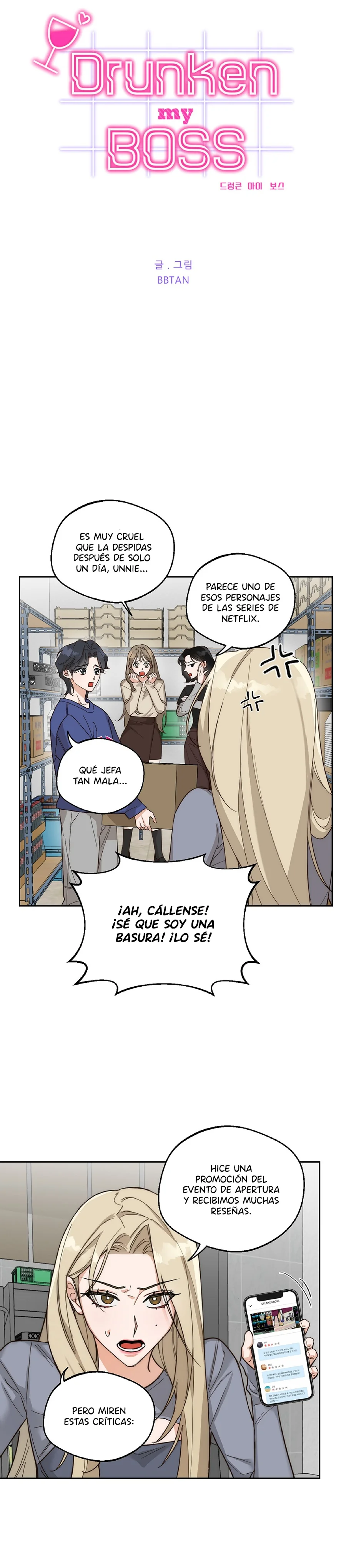 Drunken My Boss Capítulo 3 - Página 4