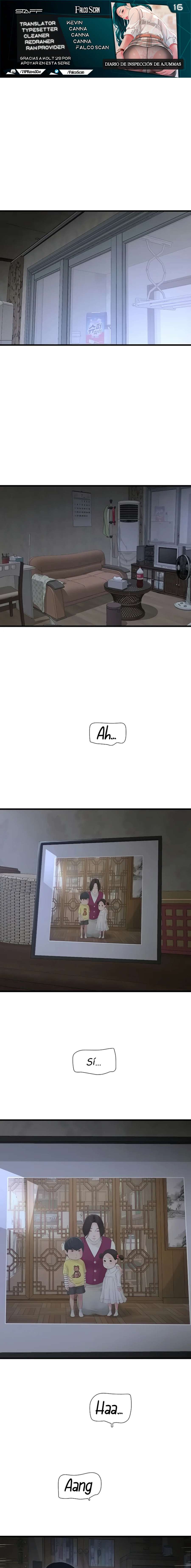 Diario de inspección de ajummas Capítulo 18 - Página 1