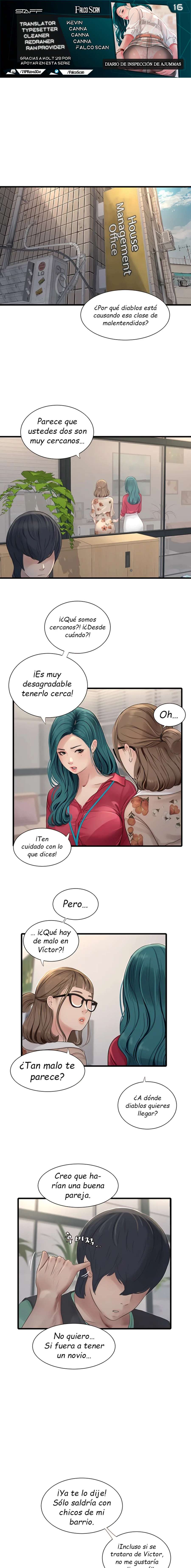 Diario de inspección de ajummas Capítulo 21 - Página 1