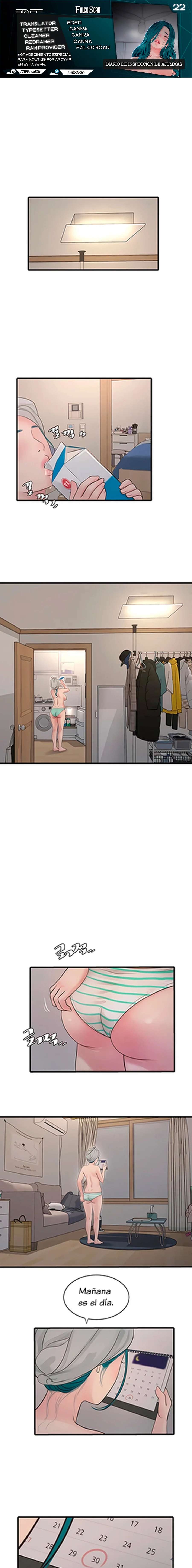 Diario de inspección de ajummas Capítulo 22 - Página 1