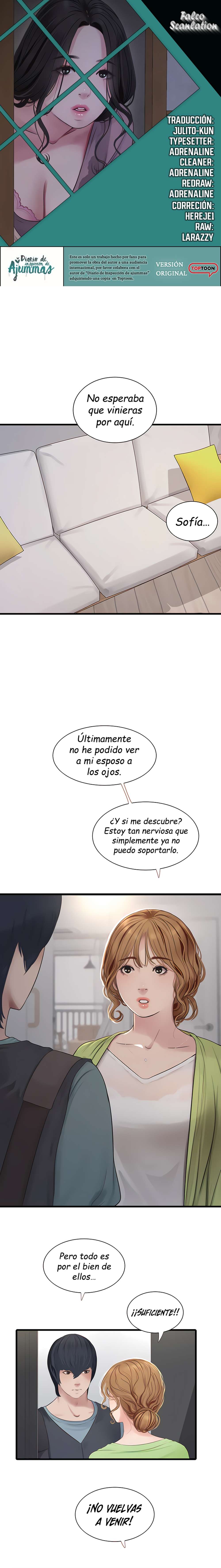 Diario de inspección de ajummas Capítulo 9 - Página 1