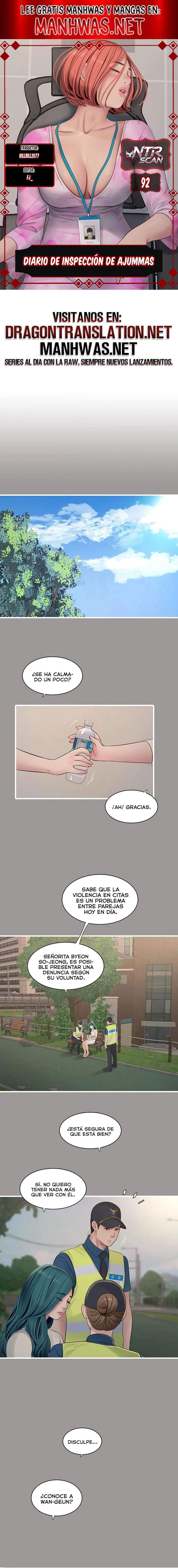 Diario de inspección de ajummas Capítulo 92 - Página 1