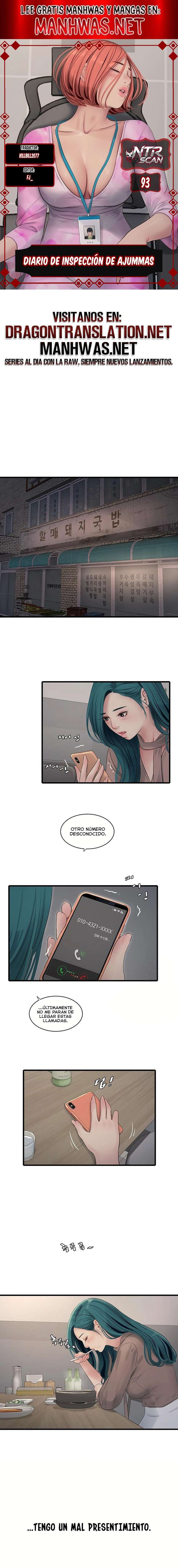 Diario de inspección de ajummas Capítulo 93 - Página 1