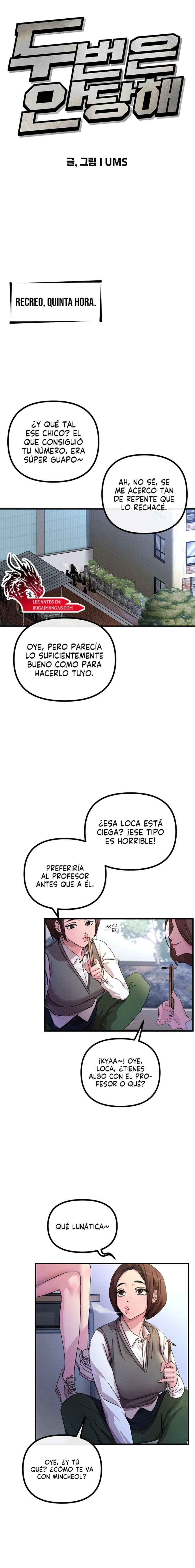 No caeré por segunda vez Capítulo 1 - Página 19