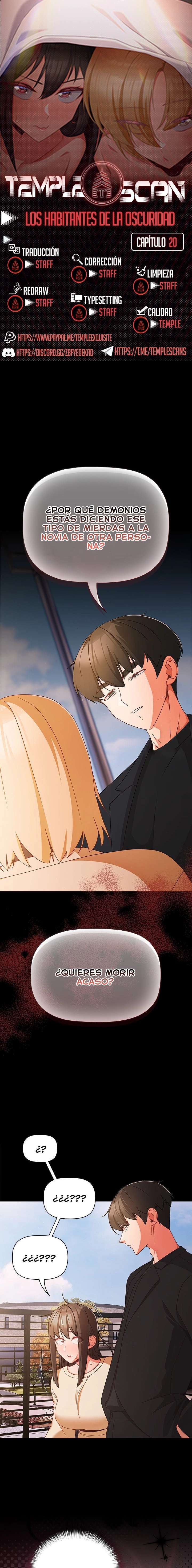 Seres de Oscuridad Capítulo 20 - Página 1