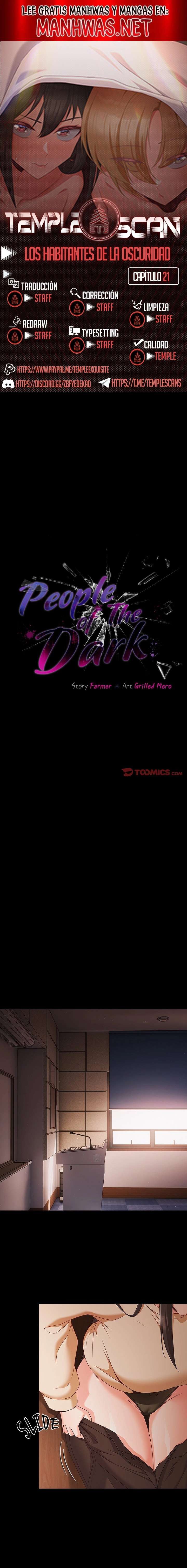 Seres de Oscuridad Capítulo 21 - Página 1