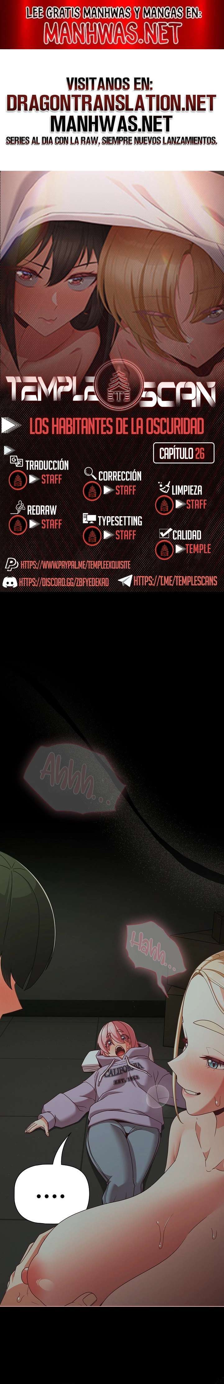 Seres de Oscuridad Capítulo 26 - Página 1