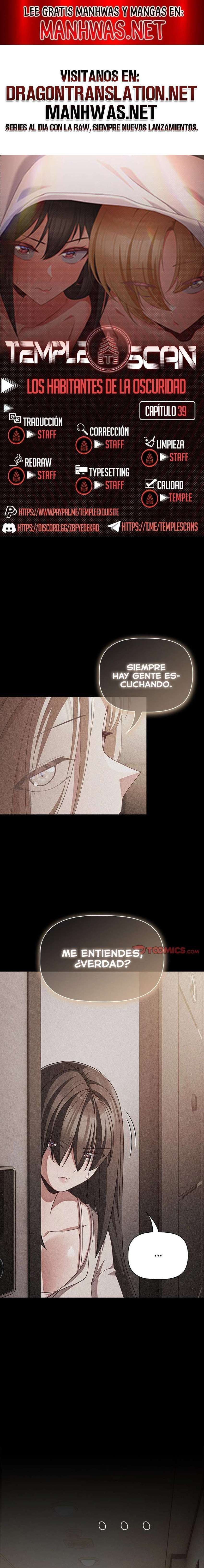 Seres de Oscuridad Capítulo 39 - Página 1