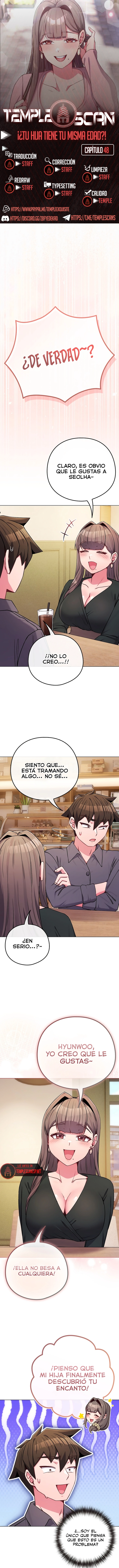 Pero, ¿¡Tienes la misma edad que mi hija?! Capítulo 48 - Página 1