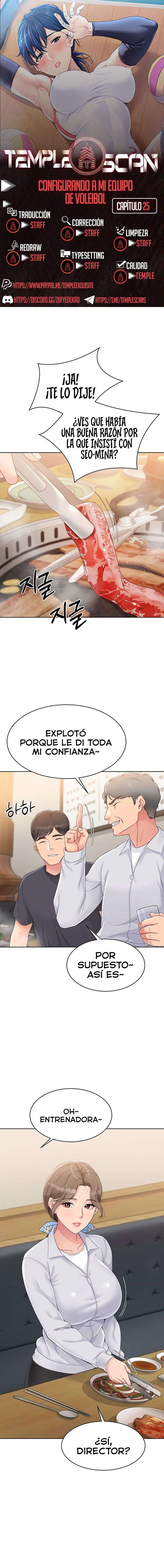 Configurando A Mi Equipo De Voleybol Capítulo 25 - Página 1