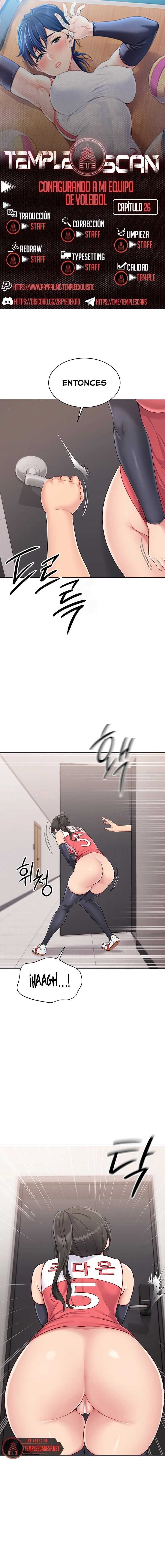 Configurando A Mi Equipo De Voleybol Capítulo 26 - Página 1