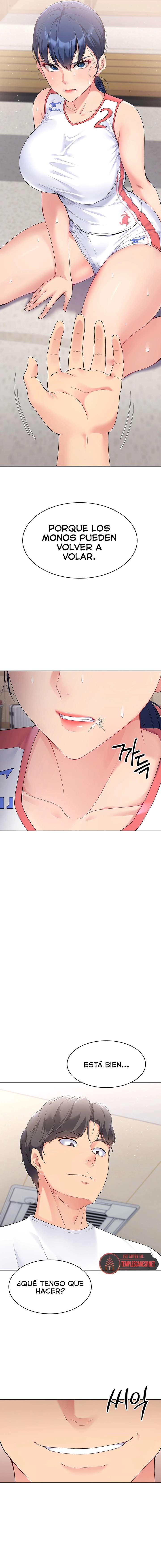 Configurando A Mi Equipo De Voleybol Capítulo 3 - Página 8