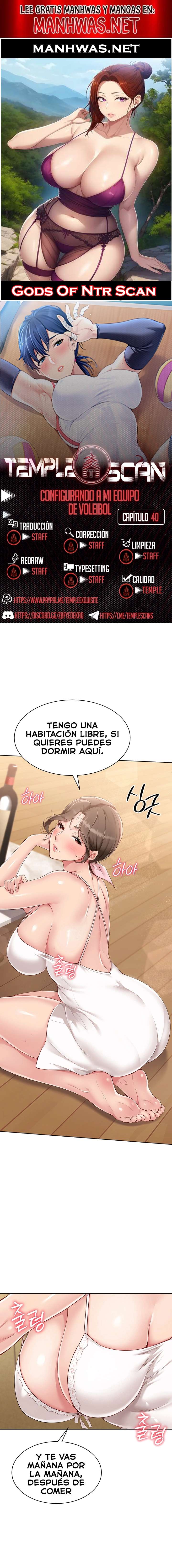 Configurando A Mi Equipo De Voleybol Capítulo 40 - Página 1