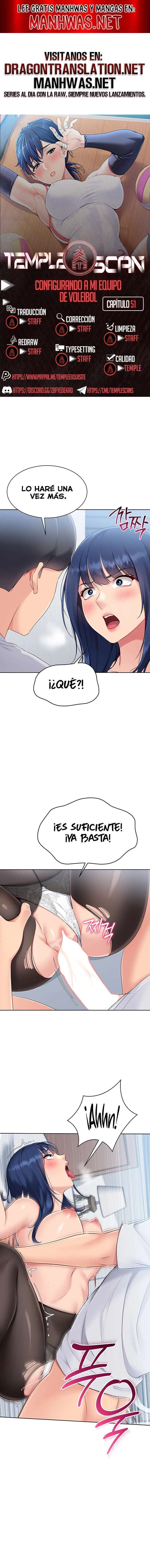Configurando A Mi Equipo De Voleybol Capítulo 51 - Página 1