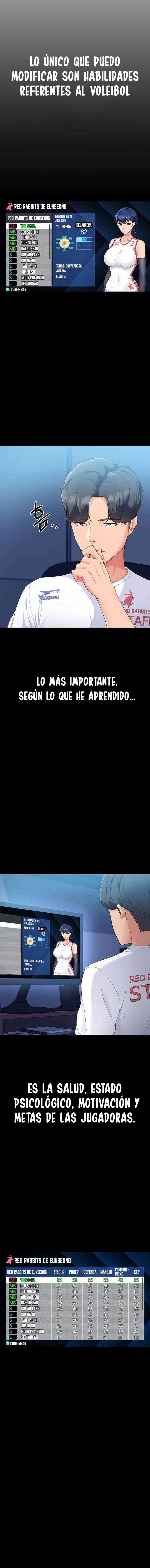 Configurando A Mi Equipo De Voleybol Capítulo 6 - Página 9