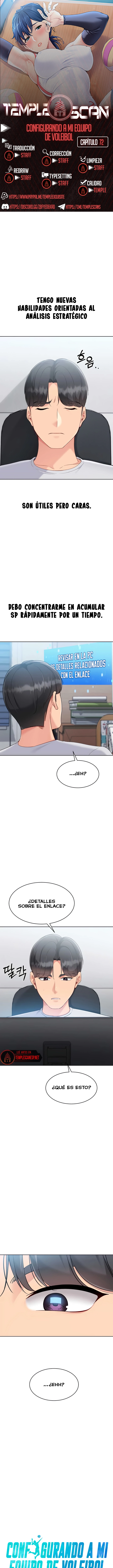 Configurando A Mi Equipo De Voleybol Capítulo 72 - Página 1