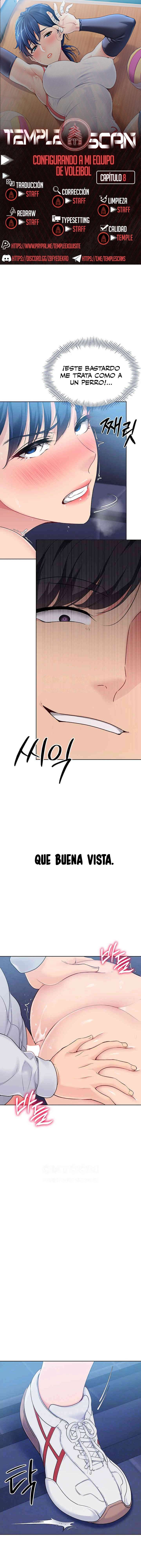 Configurando A Mi Equipo De Voleybol Capítulo 8 - Página 1