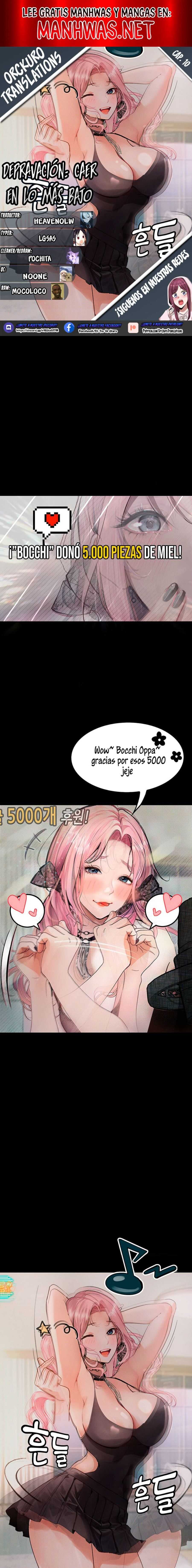 Depravación: caer en lo más bajo Capítulo 10 - Página 1