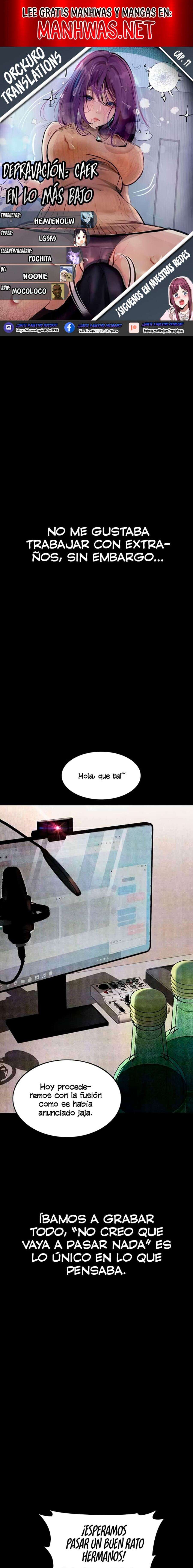 Depravación: caer en lo más bajo Capítulo 11 - Página 1