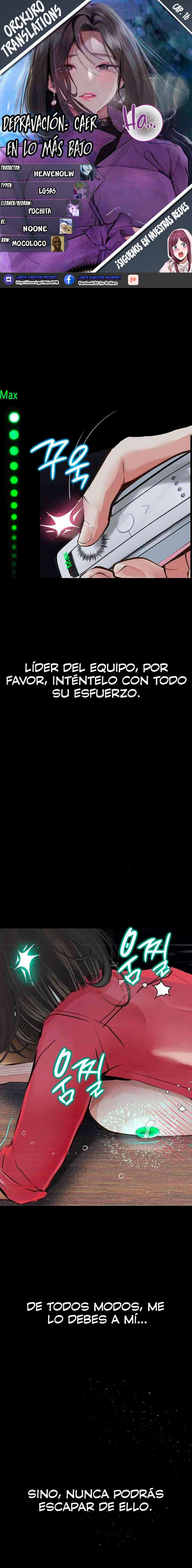 Depravación: caer en lo más bajo Capítulo 16 - Página 1