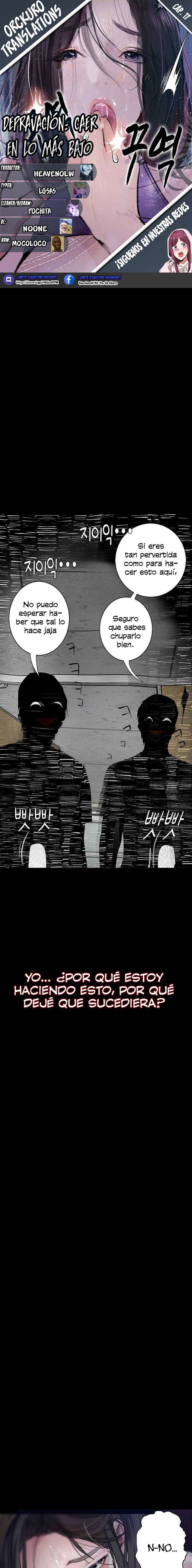 Depravación: caer en lo más bajo Capítulo 17 - Página 1