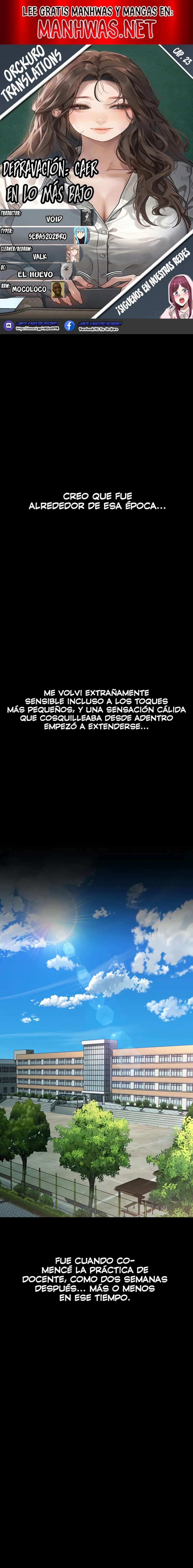 Depravación: caer en lo más bajo Capítulo 23 - Página 1