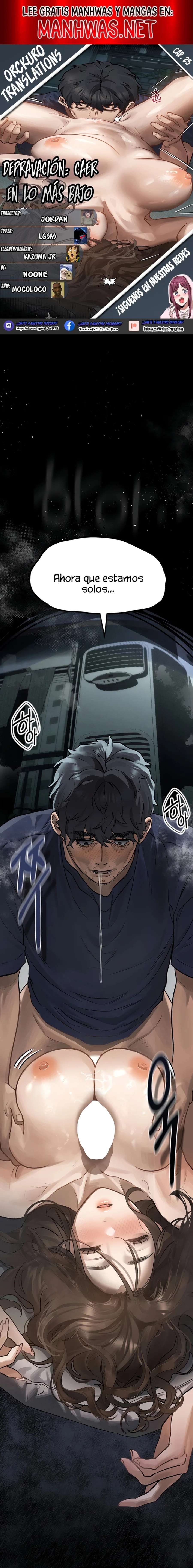 Depravación: caer en lo más bajo Capítulo 25 - Página 1