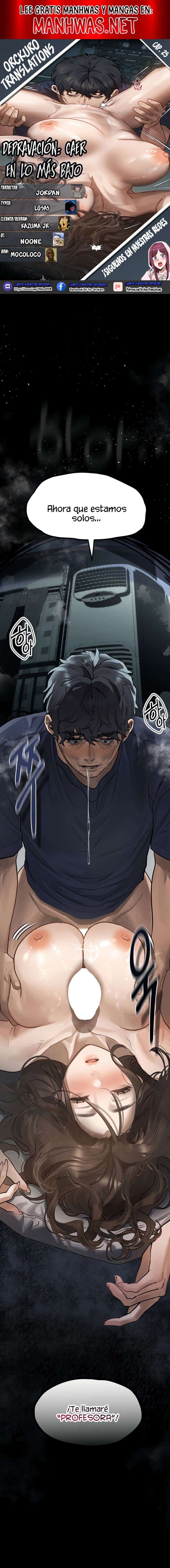 Depravación: caer en lo más bajo Capítulo 28 - Página 1