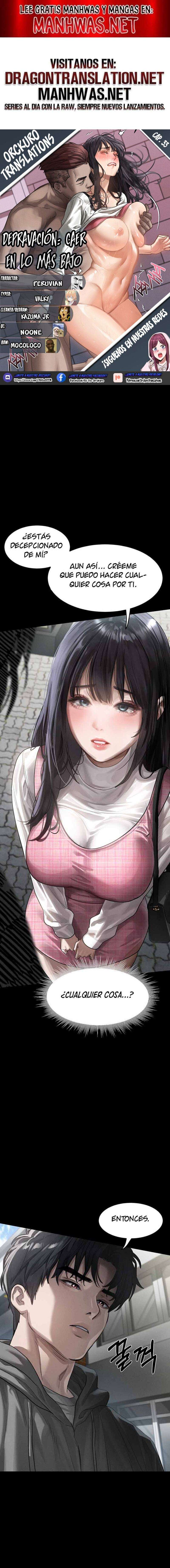 Depravación: caer en lo más bajo Capítulo 33 - Página 1